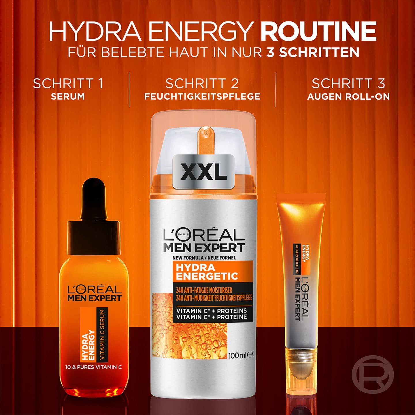 Hydra Energy Routine - 3 Produktabbildungen